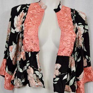 Like new JASSE kimono with beautiful flower design